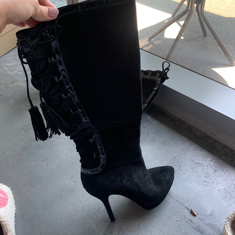 Joan and David Suede boots size 6